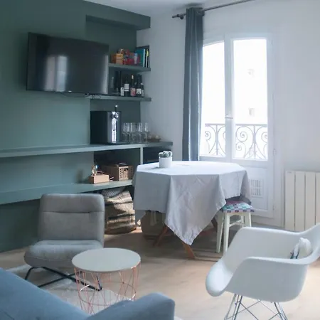 Apartamento Cosy And Modern Apt With Balcony In Paris 18 Paris
